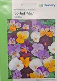 Viola cornuta "Sorbet F1 Mischung" - Hornveilchen