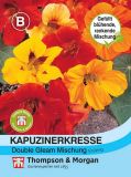 Tropaeolum majus "Double Gleam Mischung" - Kapuzinerkresse