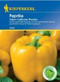 Paprika "Yellow California Wonder" - Capsicum annuum