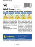 Wildblumen Mischung mit Krutern - ein- und mehrjhrige Mischung