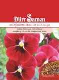 Viola wittrockiana "Rot mit Auge" - Stiefmtterchen