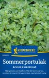 Sommerportulak "Grnes Burzelkraut" - Portulaca oleracea ssp. sativa