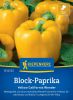 Paprika "Yellow California Wonder" - Capsicum annuum