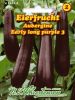 Aubergine "Early long purple 3" - Solanum melongena